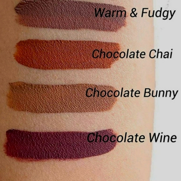 💙🌟🧚♀️CHOCOLATE WINE Too Faced DISCONTINUED Melted Chocolate Eye Shadow NWT - Picture 3 of 4